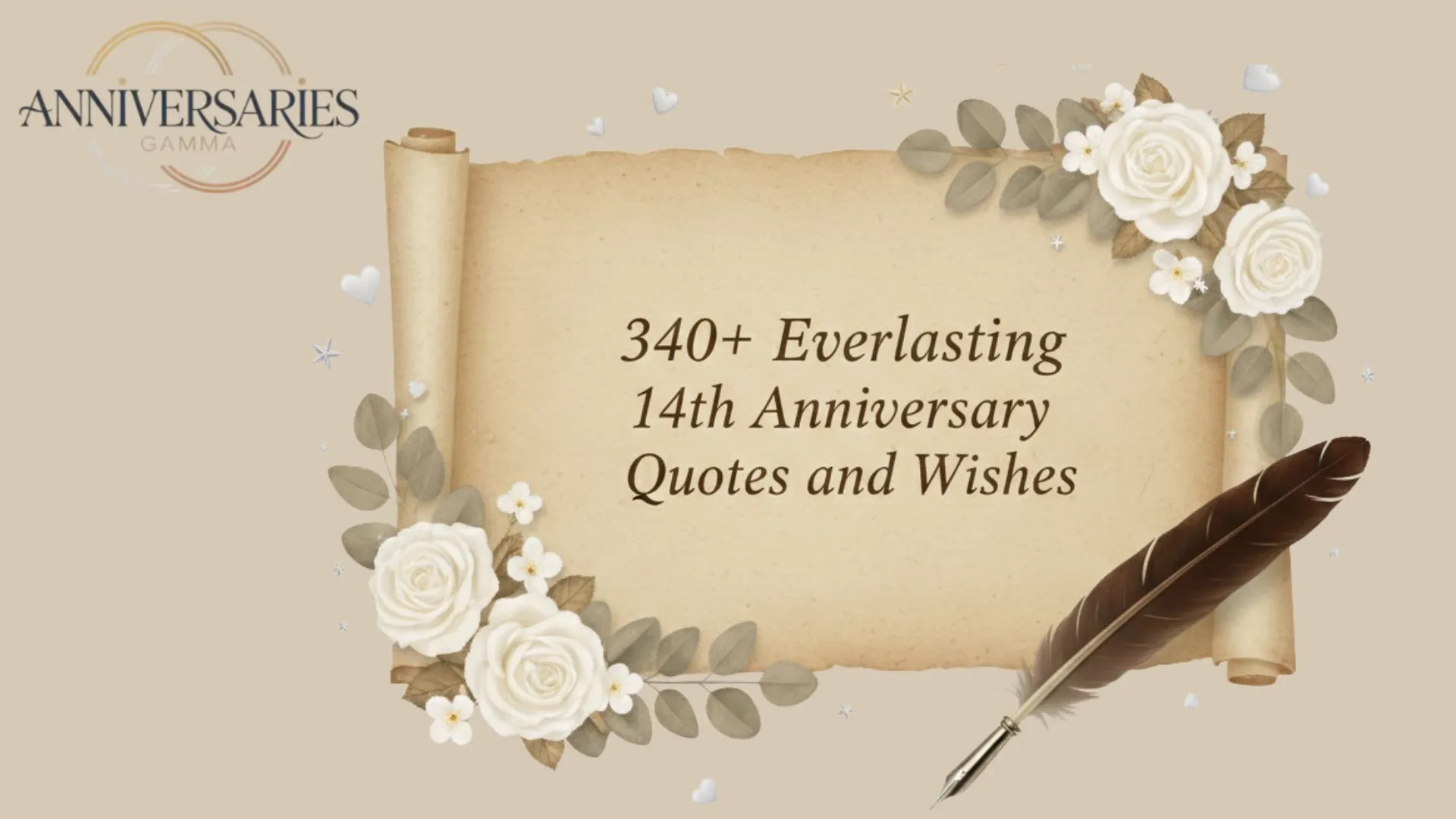 340+ Everlasting 14th Anniversary Quotes and Wishes