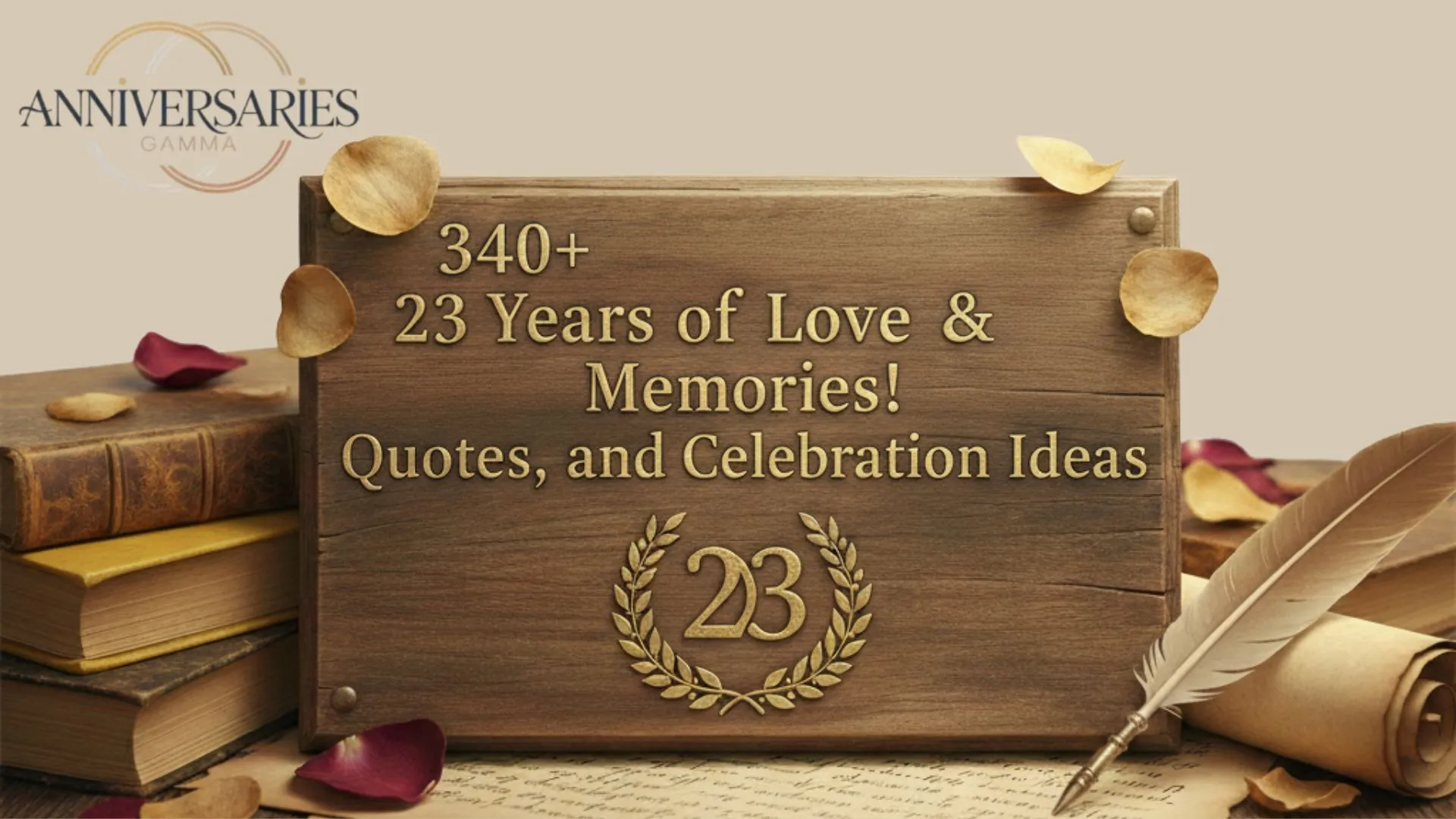 340+ 23 Years of Love & Memories! (2026) Heartfelt Wishes, Quotes, and Celebration Ideas