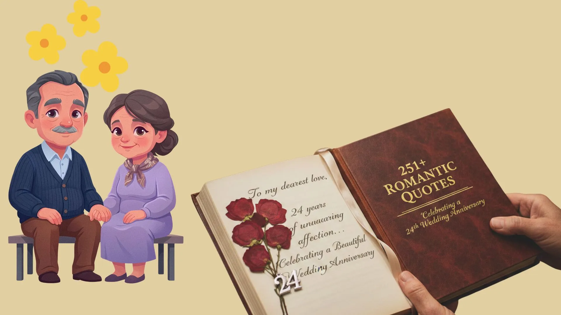 251+ Romantic Quotes to Celebrate a Beautiful 24th Wedding Anniversary