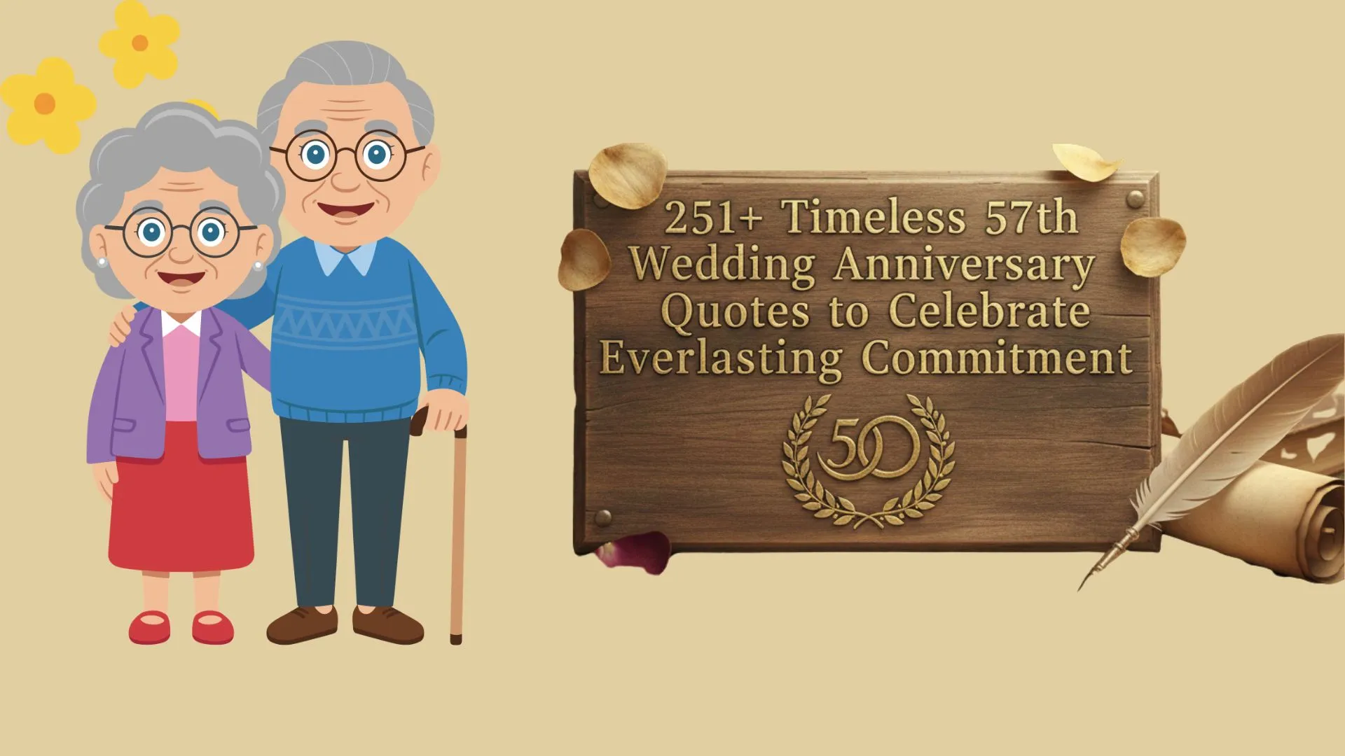 251+ Timeless 57th Wedding Anniversary Quotes to Celebrate Everlasting Commitment