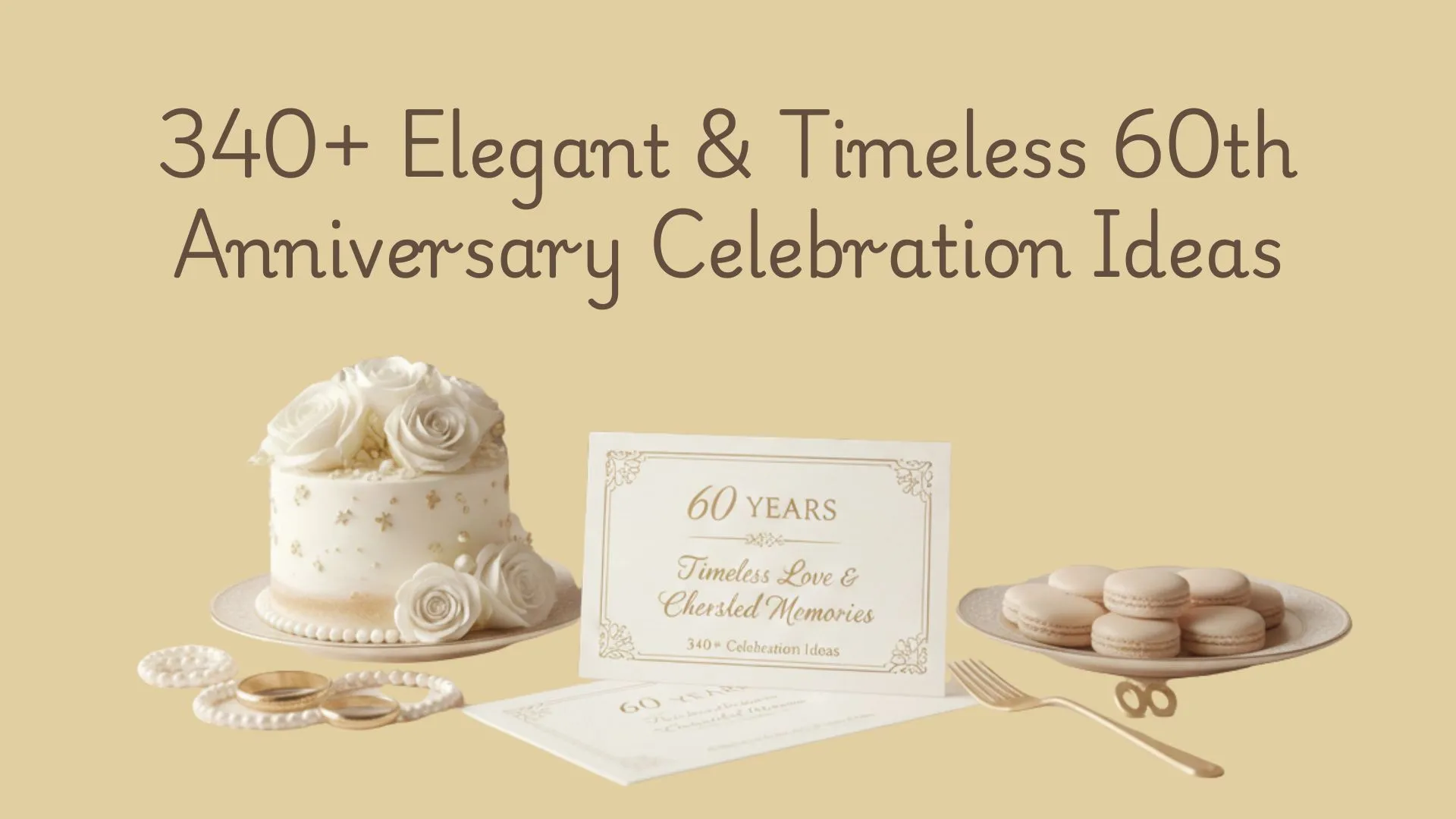340+ Elegant & Timeless 60th Anniversary Celebration Ideas