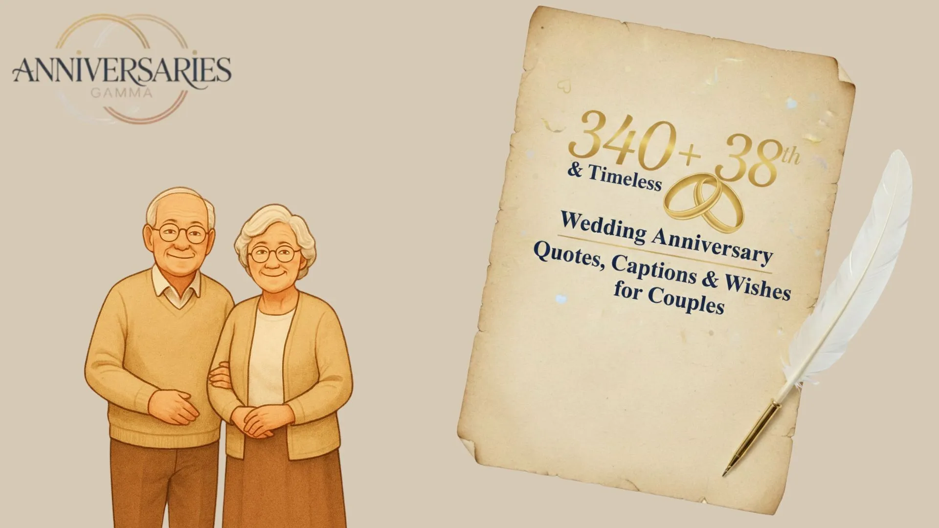 340+ Sweet & Timeless 38th Wedding Anniversary Quotes