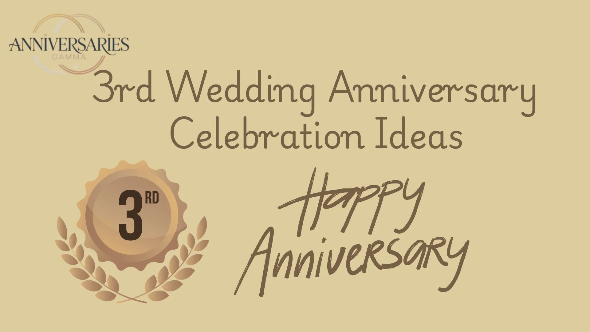 40+ 3rd Wedding Anniversary Ideas, Quotes, and Wishes
