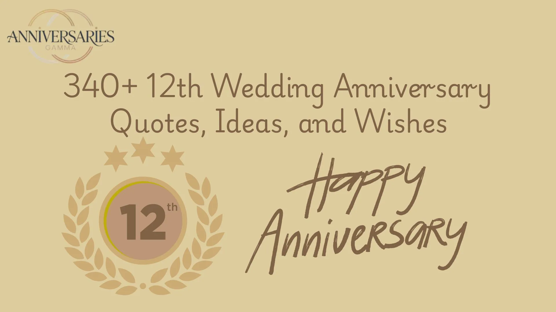 340+ 12th Wedding Anniversary Gifts & Ideas for 2026