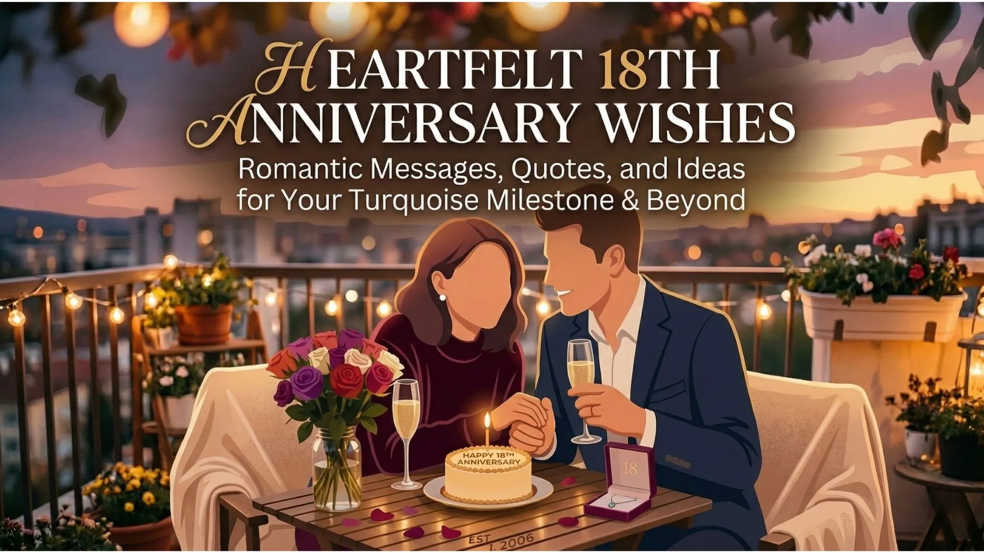 18th Wedding Anniversary: Meaning, Traditional Gifts, Wishes, Quotes, and Celebration Ideas