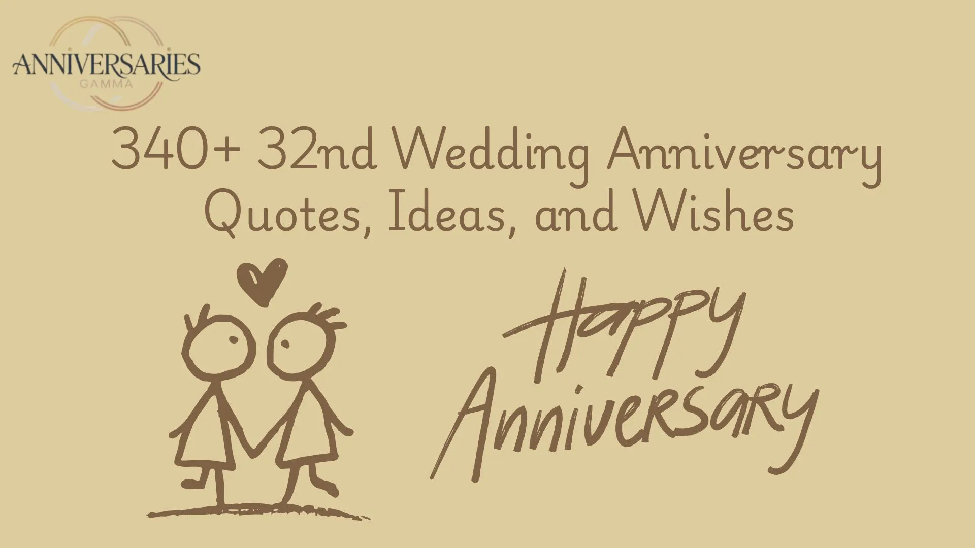 32nd Wedding Anniversary