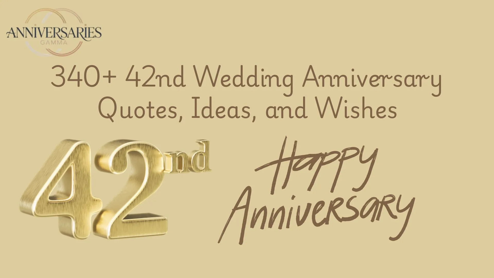 340+ 42nd Wedding Anniversary Quotes, Wishes, and Ideas for 2026 Couples