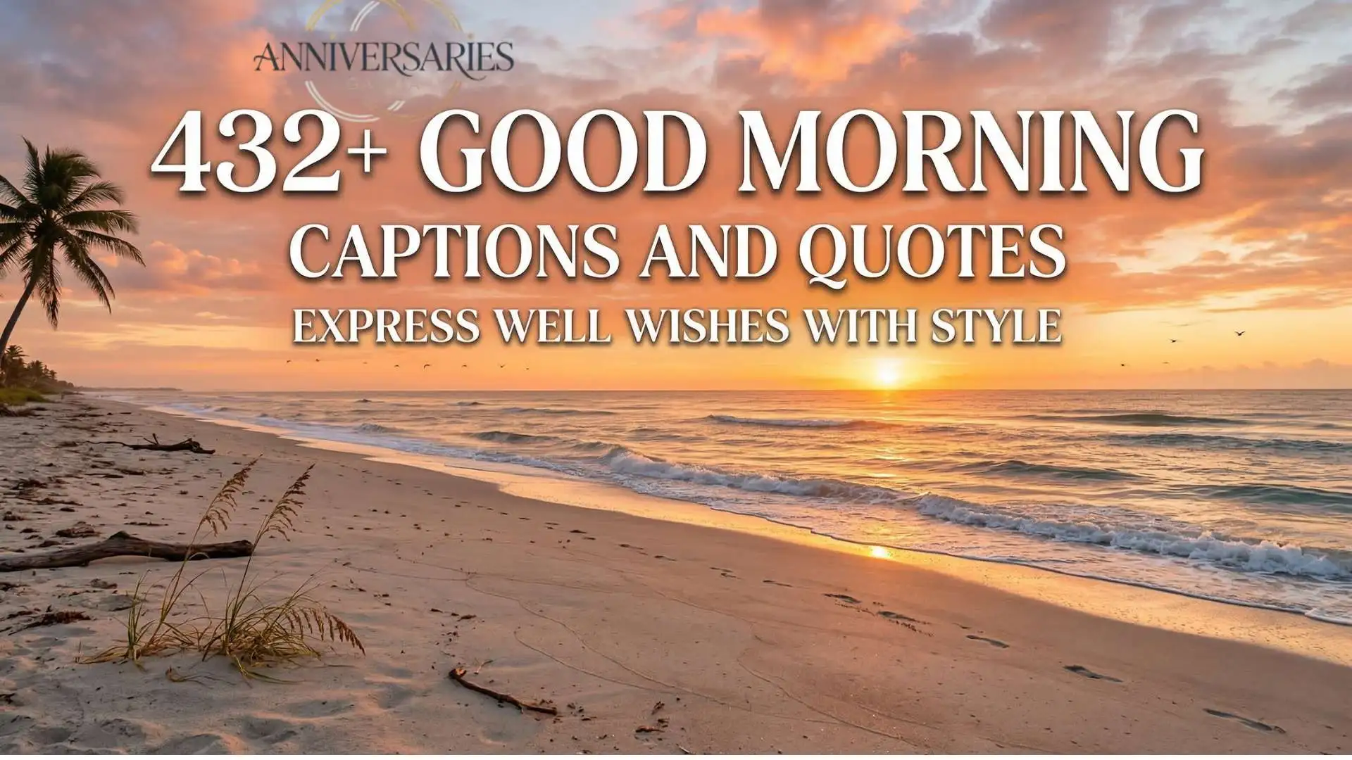 432+ Good Morning Captions and Quotes: Express Well Wishes with Style 🌅
