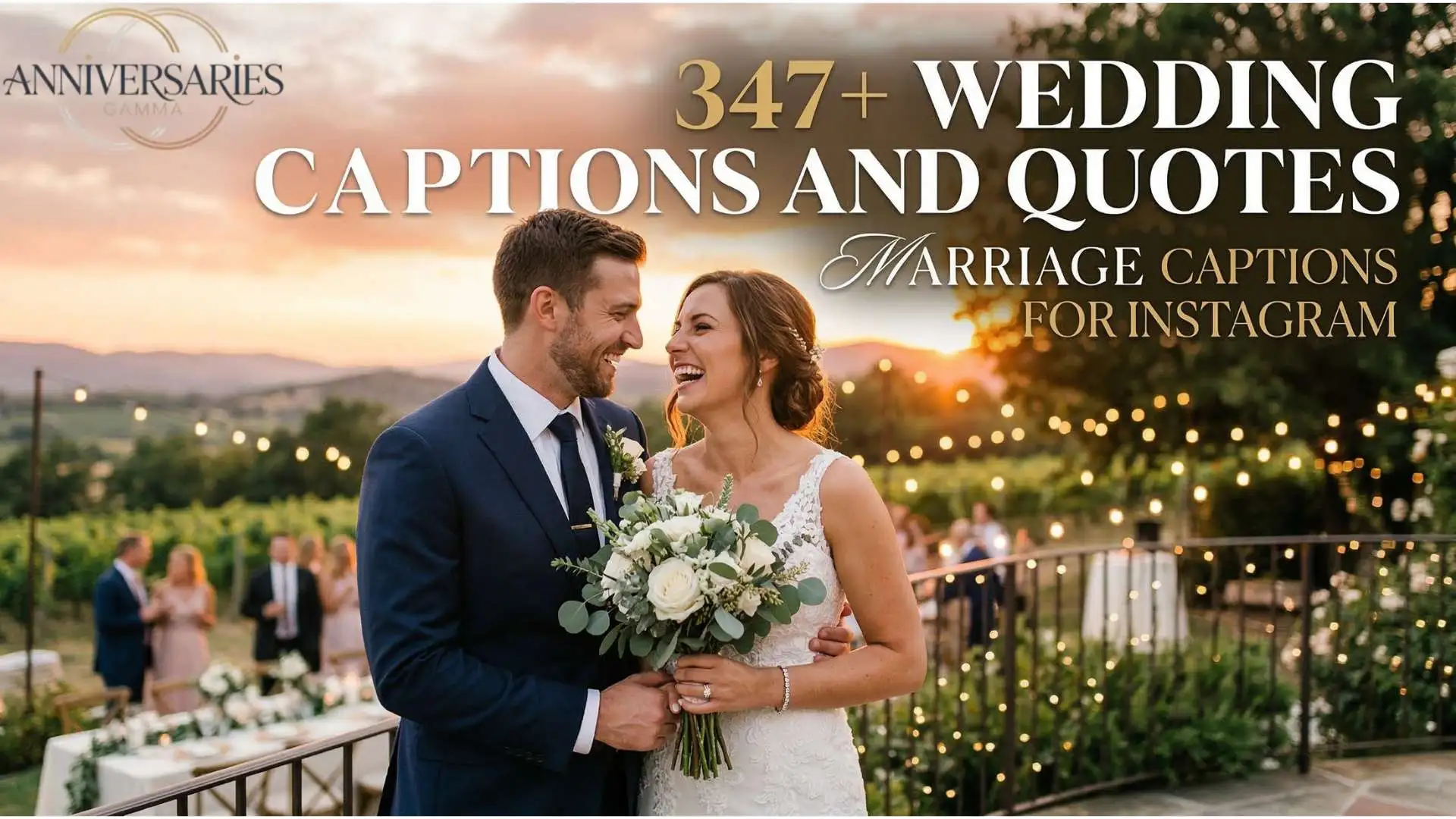 347+ Wedding Captions and Quotes | Marriage Captions for Instagram