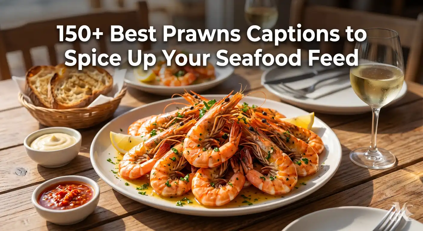 prawns captions