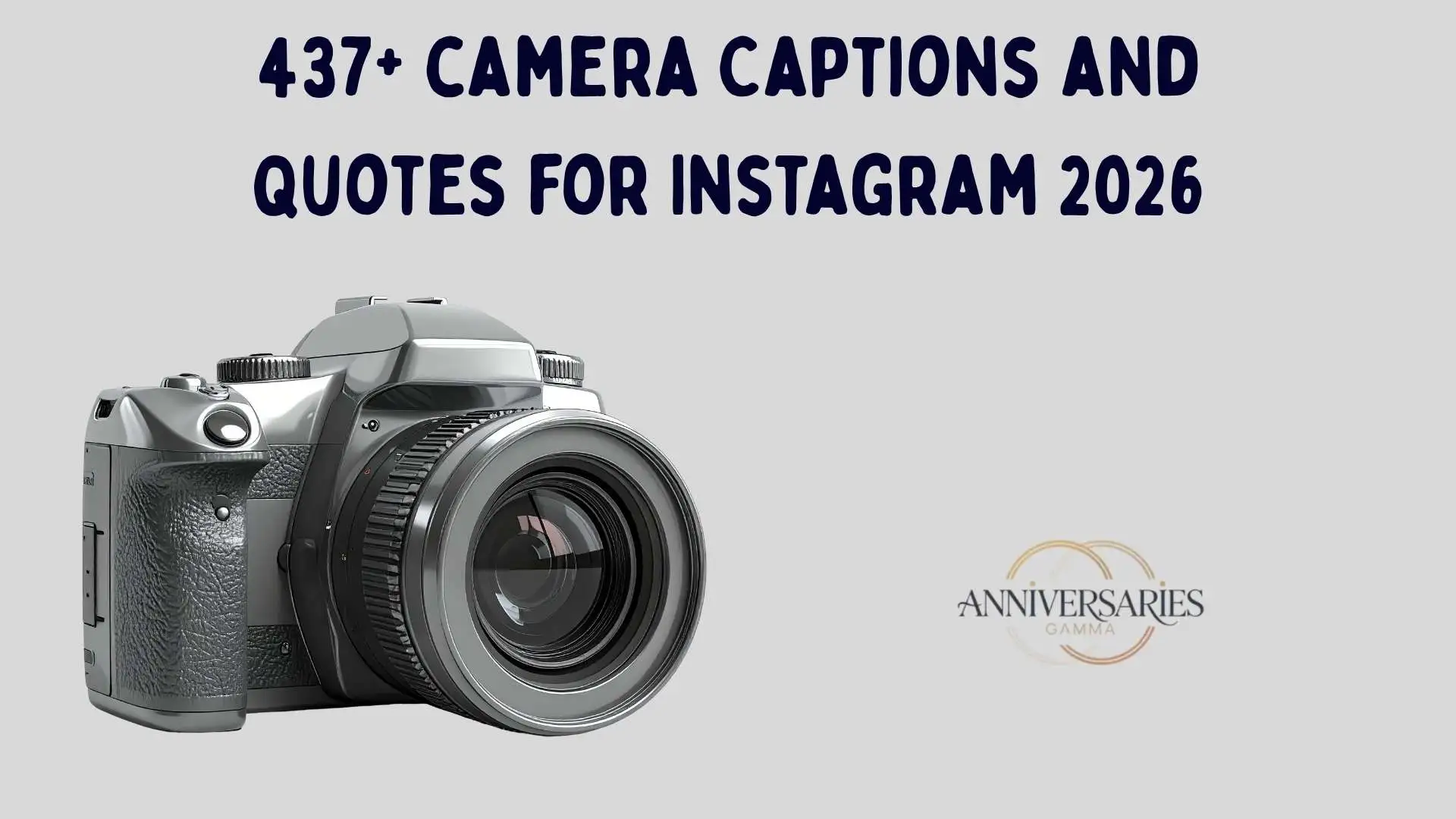camera captions