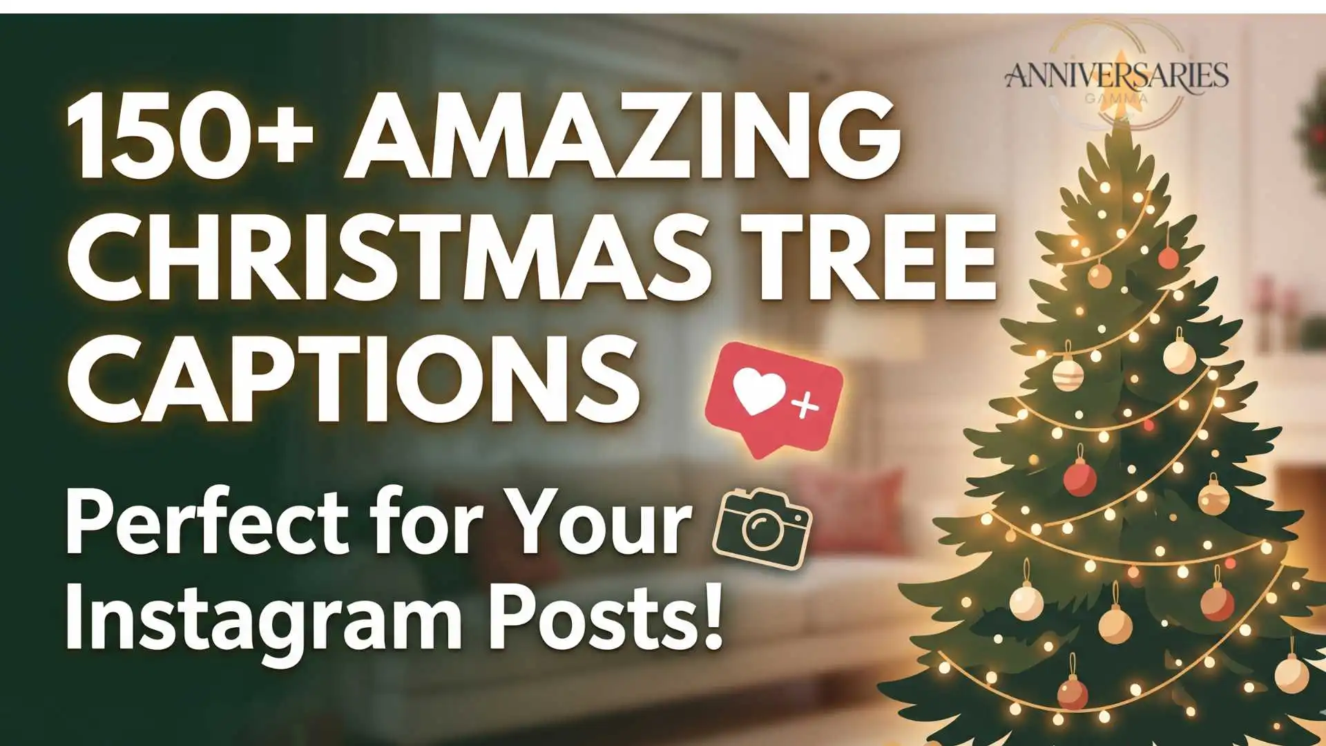 christmas tree captions