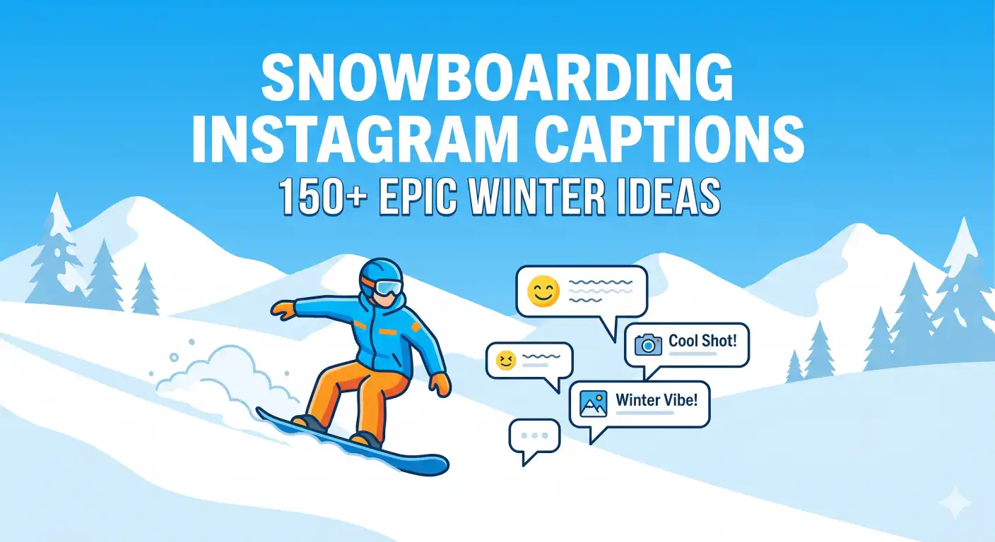 150+ Epic Snowboarding Instagram Captions for Your Next Winter Adventure Trips