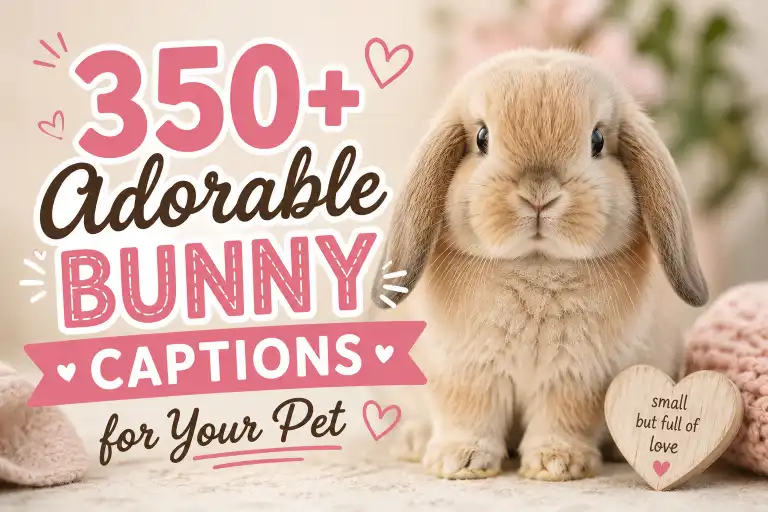 Adorable Bunny Captions