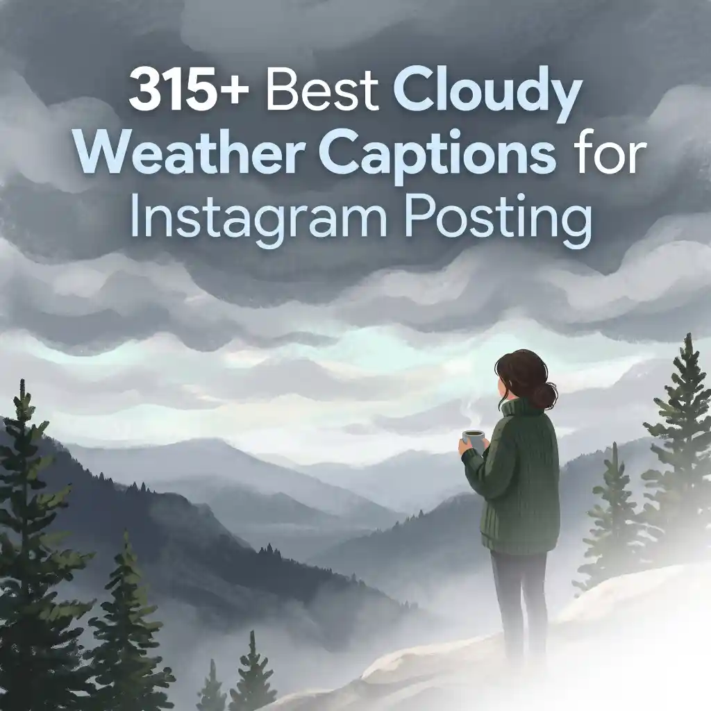 Cloudy Weather Captions