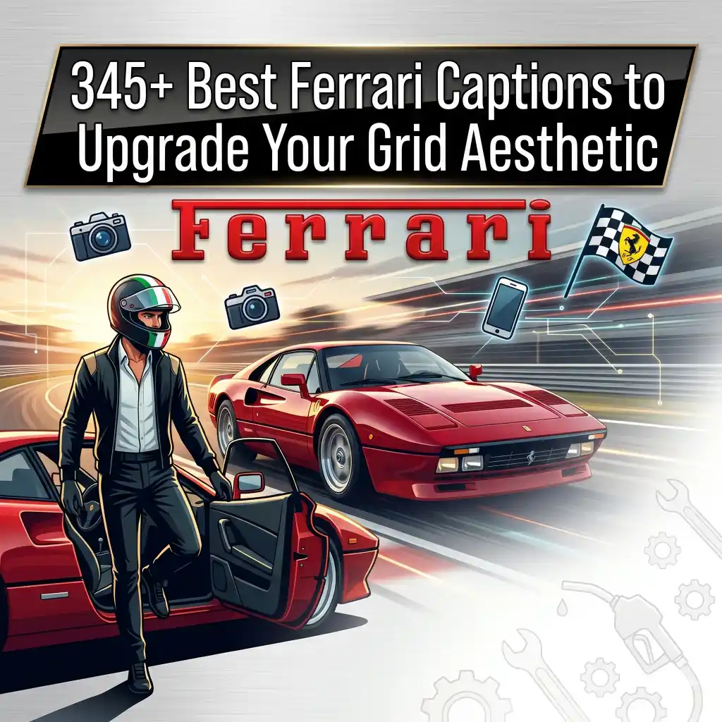Best Ferrari Captions