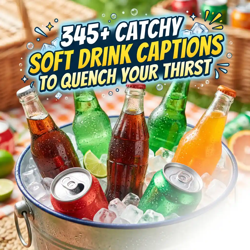 Catchy Soft Drink Captions