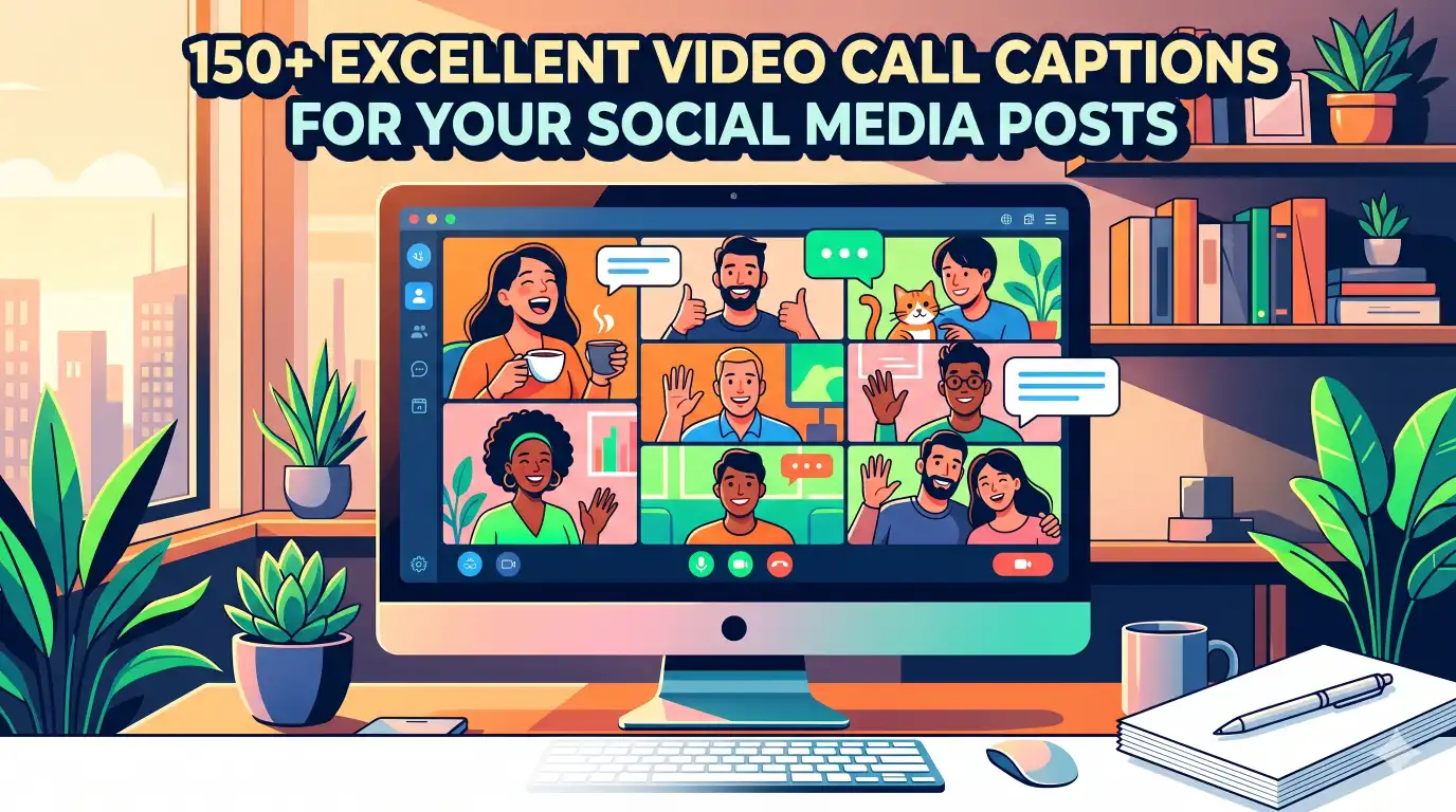 video call captions