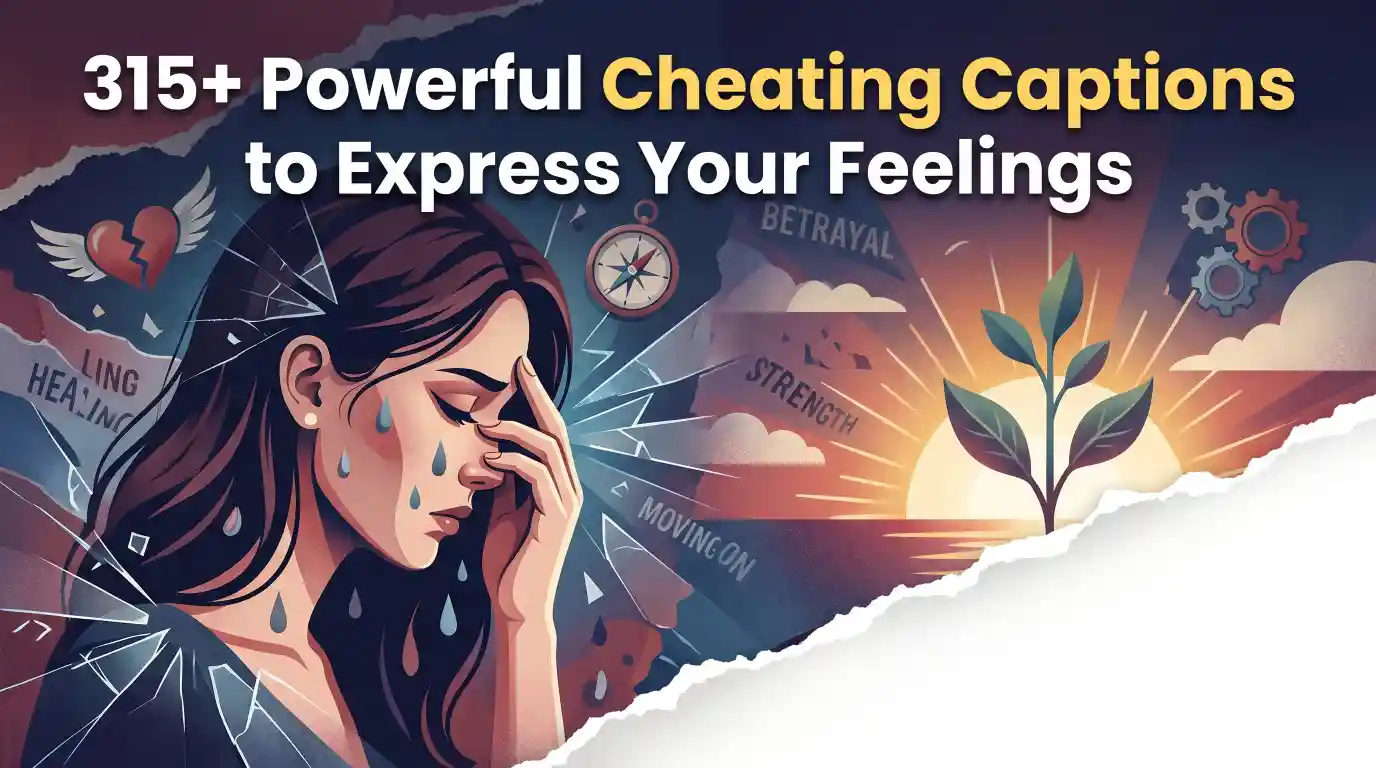Cheating Captions to Express Your Feelings