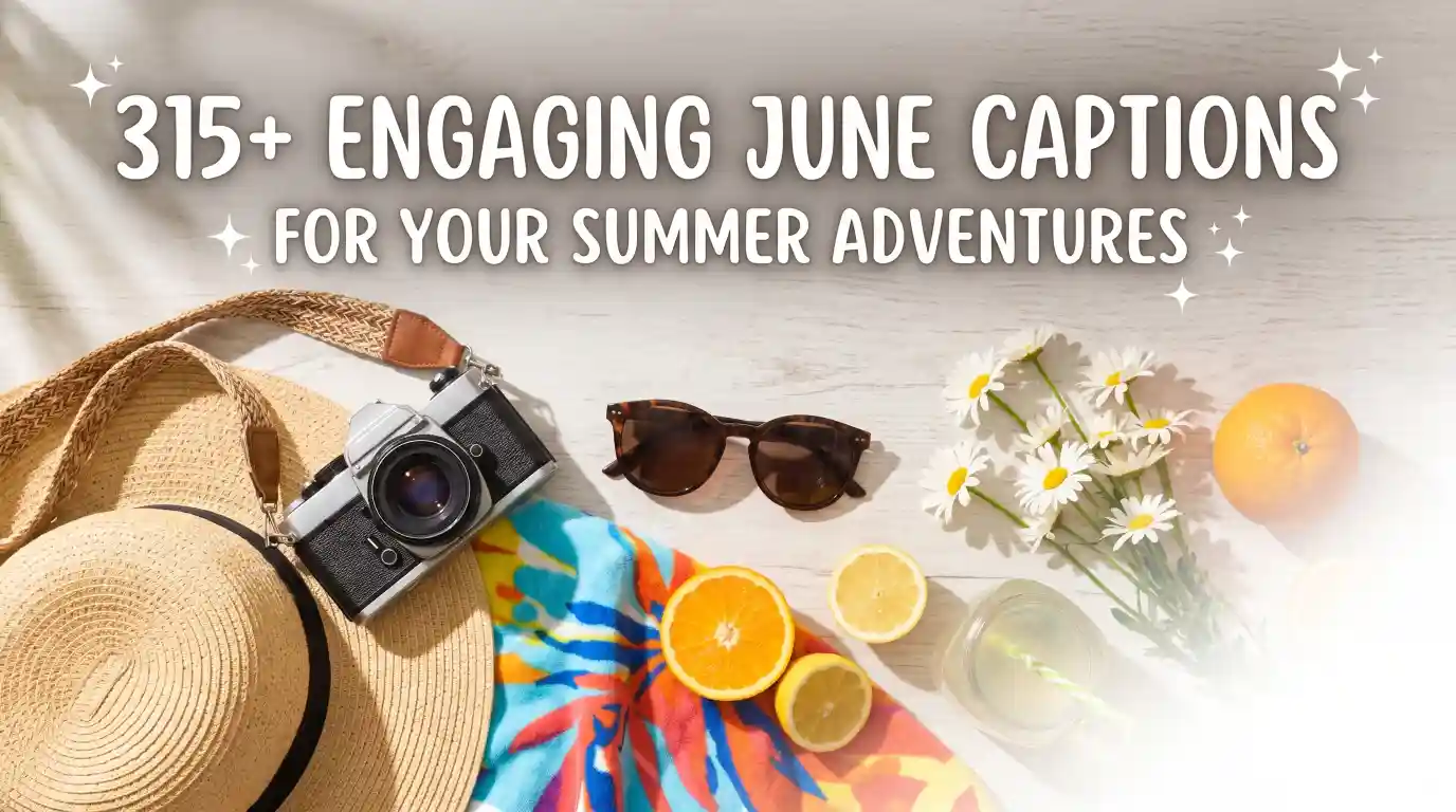 June Captions for Your Summer Adventures