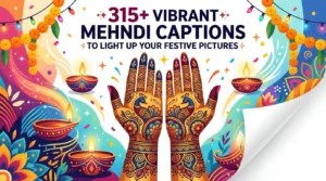 Mehndi Captions