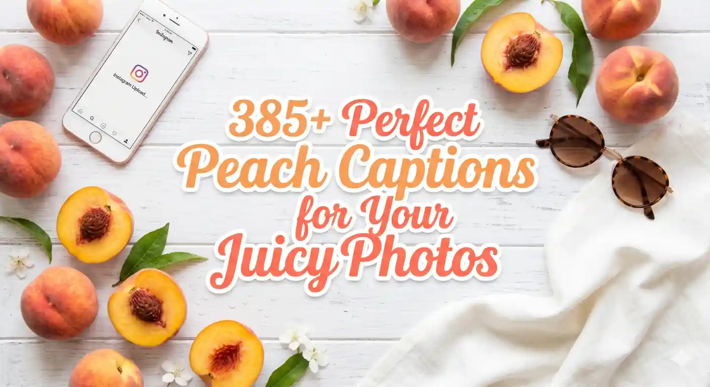 Peach Captions