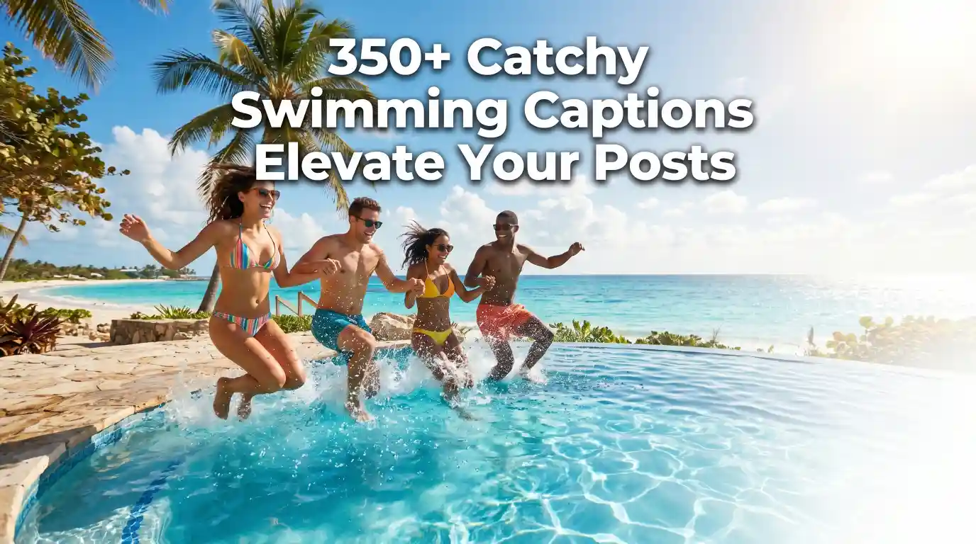 Swimming Captions