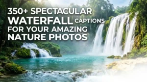waterfall captions